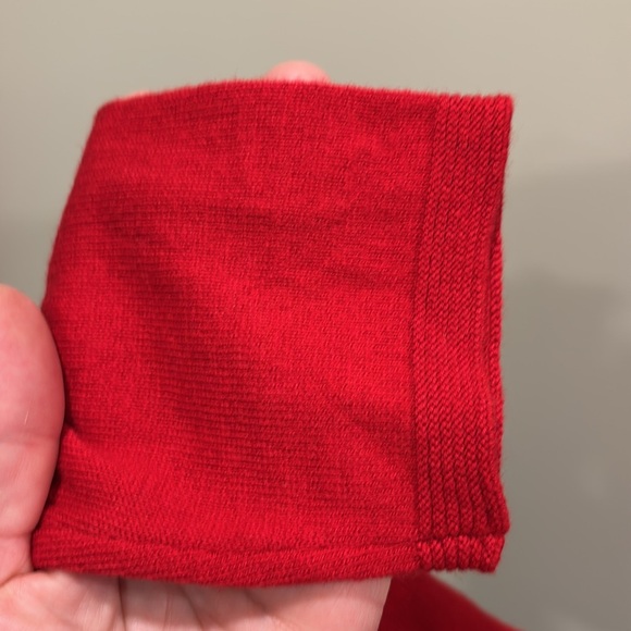 J. Jill Perfect Red Crewneck Tunic Sweater NWT - Picture 4 of 10